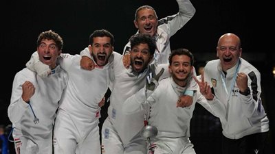 المنتخب القومي للمبارزة يهزم إسرائيل ويتوج ببرونزية بطولة العالم للفرق في إنجاز تاريخي
