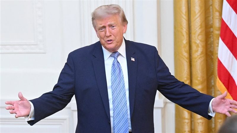 الرئيس الأمريكي دونالد