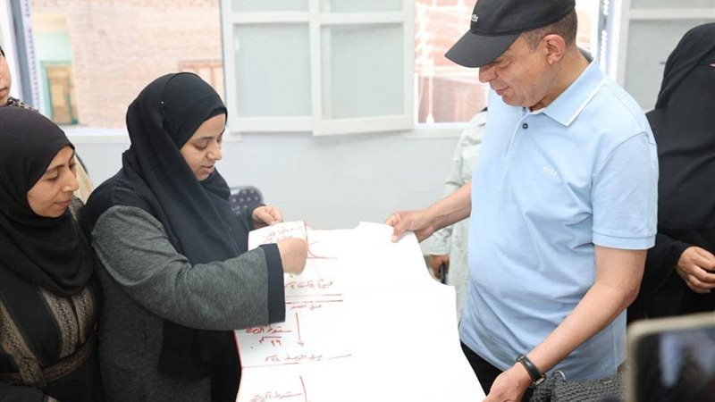 أثناء التفقد 