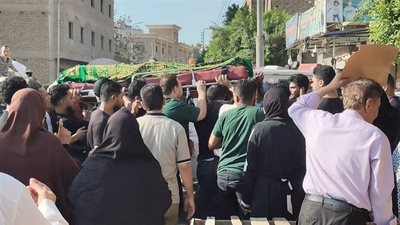 جنازة شاب ضحية مشاجرة