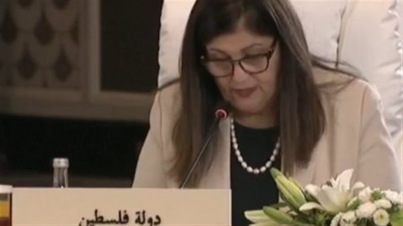 وزيرة الخارجية الفلسطينية