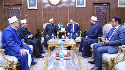 أمين البحوث الإسلامية ومحافظ المنوفية يبحثان دعم جهود الأزهر في بناء الوعي الدِّيني 