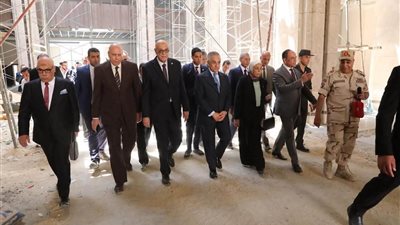 وزير العدل يتفقد مدينة العدالة بالعاصمة الجديدة برفقة رئيسي قضايا الدولة والنيابة الإدارية