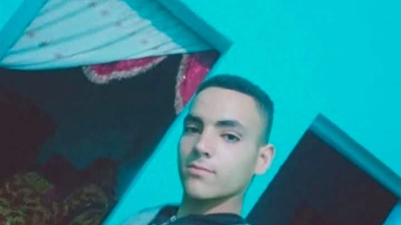 صورة الشاب المتوفي