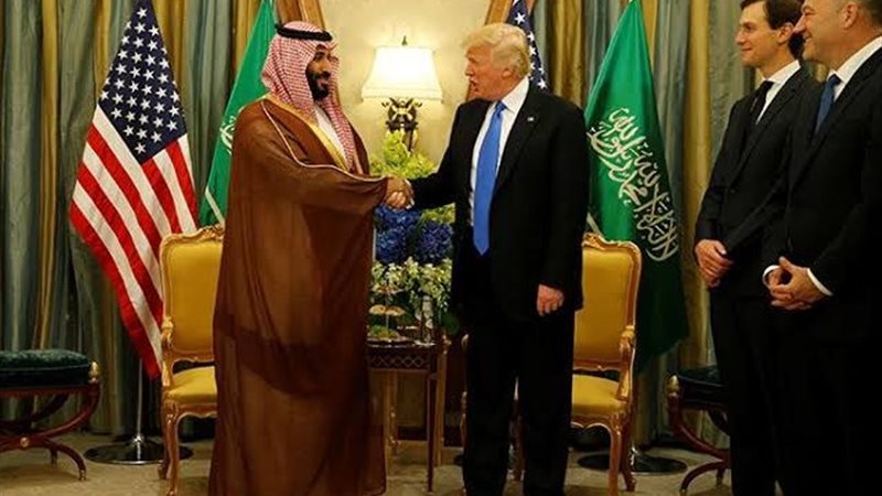 ترامب وولي العهد السعودي 