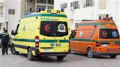إصابة 7 أشخاص في تصادم سيارة ربع نقل وأخرى ملاكي بصحراوي المنيا