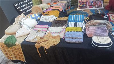 وحدة أيادي مصر بالمنيا تستعرض منتجاتها التراثية في معرض كنوز مصر