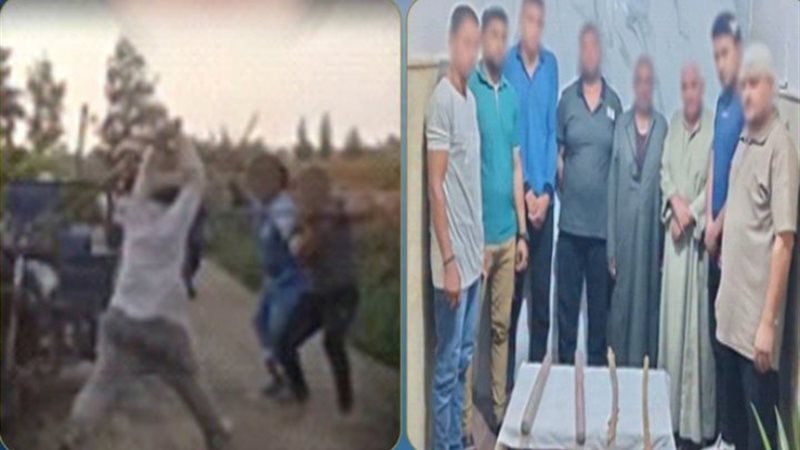 المتهمين والواقعة