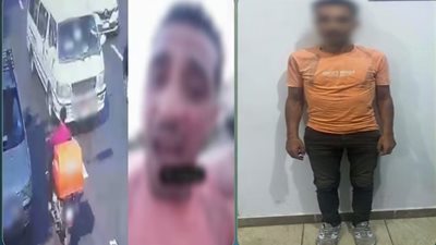 الكاميرات فضحته.. حقيقة تعدي ضابط شرطة علي قائد دراجة نارية بالإسكندرية