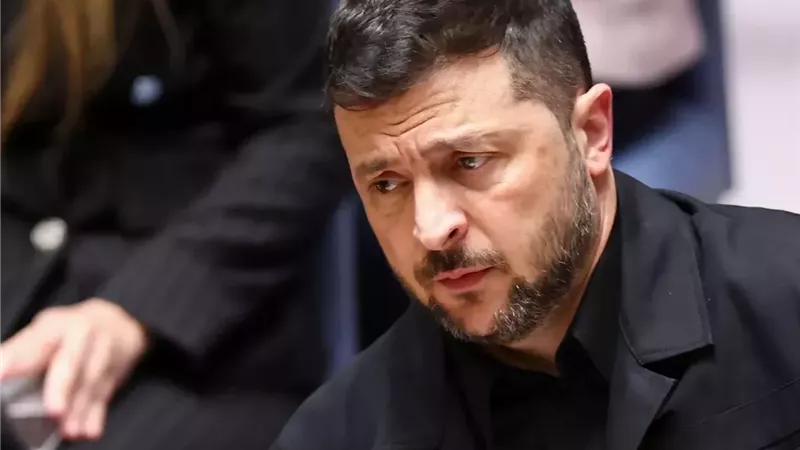 الرئيس الأوكراني فولوديمير زيلينسىكي 