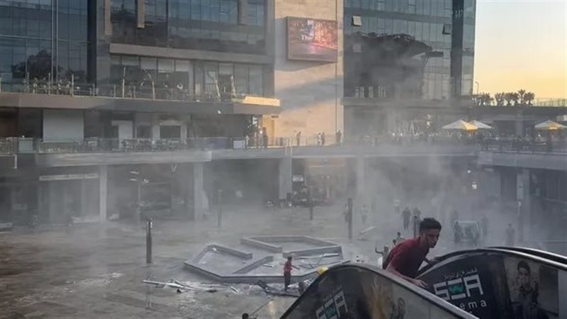 حريق مول أرابيلا