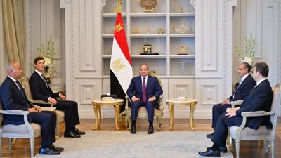 مباحثات السيسي وكوشنر.. تحركات مصرية بشأن تطورات القضية الفلسطينية