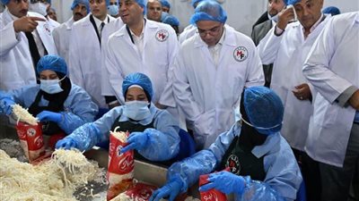 وزيرا الاستثمار والعمل ومحافظ القليوبية يتفقدون مصانع «فارما زاد جروب»