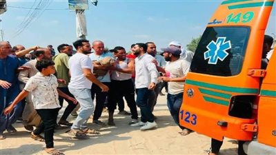 مصرع طفل غرقًا بعد انقلاب تروسيكل في ترعة الحاجر بالبحيرة