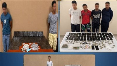 مصرع 4 عناصر شديدة الخطورة وضبط طن مخدرات و122 سلاحًا ناريًا بـ3 محافظات