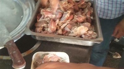 تحرير 11 محضرًا وضبط 923 كيلو لحوم ومصنعات ودواجن فاسدة بالمنيا