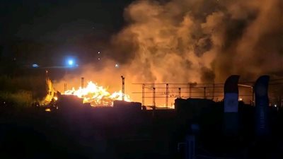 ارتفاع عدد مصابي حريق مصنع البرتقال والموالح بمنيا القمح إلى 31 مصابًا بالشرقية