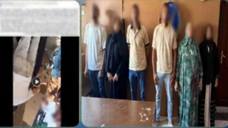 المتهمين والواقعة
