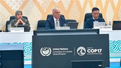 وزير الري: مواجهة التصحر والجفاف تتطلب إدارة متكاملة للموارد