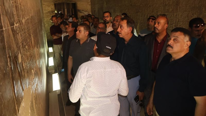 أثناء التفقد 