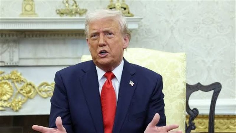 الرئيس الأمريكي دونالد