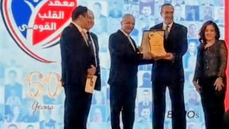أثناء التكريم 