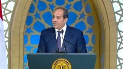 الرئيس السيسي: الدولة في حالة يقظة ومتابعة مستمرة لكل ما يتعلق بالأمن القومي المصري