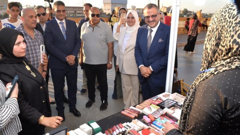 بازار البهجة بالمنصورة،