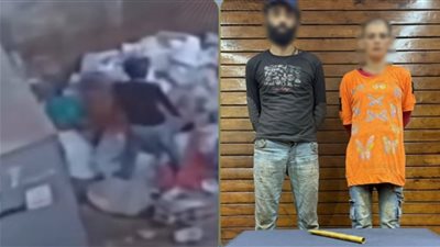 «ضربها بماسورة حديد».. حقيقة فيديو تعدي شاب على سيدة بشبرا الخيمة