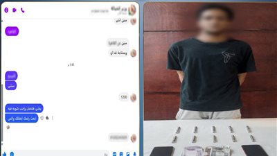 ضبط عاطل بإمبابة روج لبيع المخدرات على مواقع التواصل الاجتماعي 
