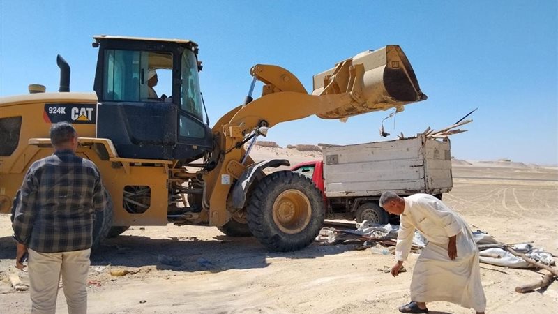 صورة من إزالة التعديات