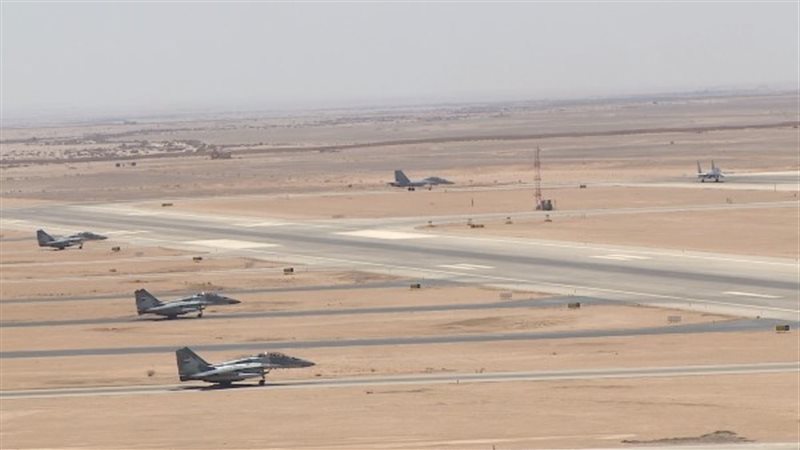 التدريب الجوي المصري