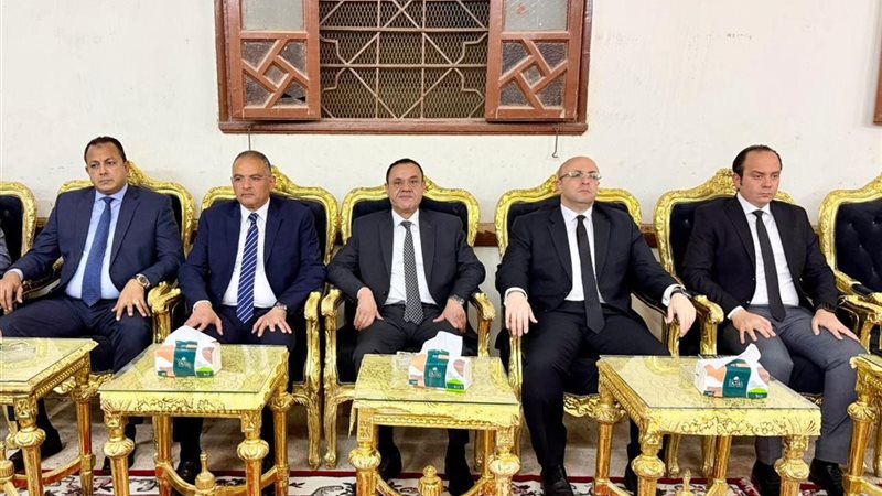 جانب من سرادق العزاء