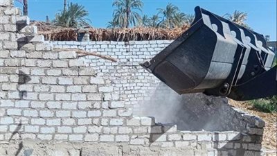 إزالة 80 تعديًا على أملاك الدولة والأراضي الزراعية وحرم الترع والمصارف بالبحيرة