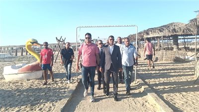نائب محافظ الدقهلية يتابع أعمال تطوير وتجميل مدينة جمصة