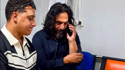 رضا البحراوي لـ«بهاء سلطان» بعد حادث السير: حمد لله على سلامتك يا حبيبي