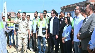 على مساحة 5 أفدنة.. محافظ البحيرة تتفقد مستشفى أبو المطامير الجديد