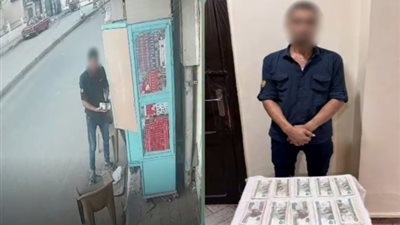 بعد تداول فيديو للواقعة.. ضبط سارق كشك سجائر بالبحيرة واستعادة الأموال