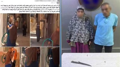 ضبط ربة منزل وشقيقها بعد تهديد سيدة بسلاح أبيض في الإسكندرية