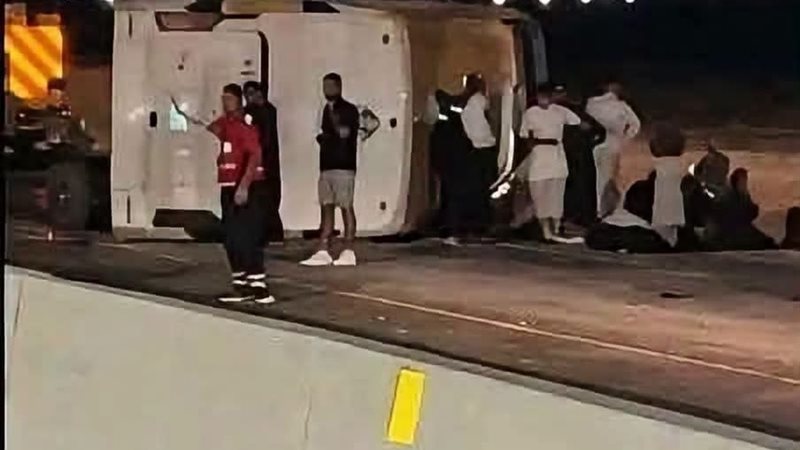 من موقع الحادث 