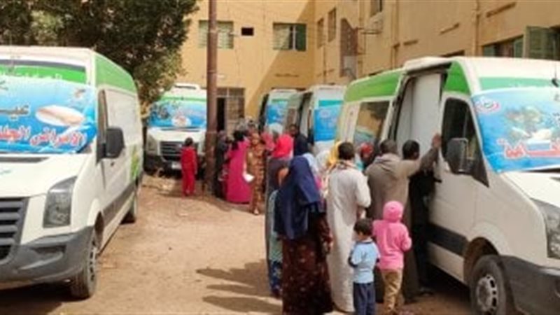 قافلة طبية بالمنيا