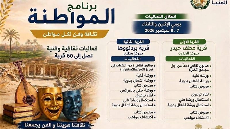 ثقافة المنيا
