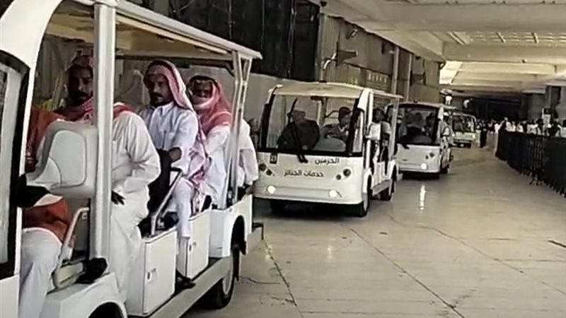 لحظه نقل الجثمان