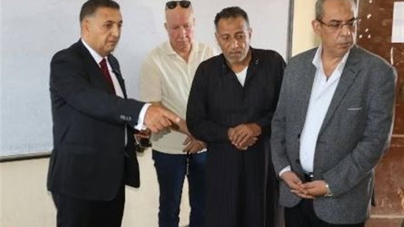 محافظ القليوبية ومدير