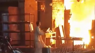 بسبب أسطوانة البوتاجاز.. اندلاع حريق داخل مخبز في قنا