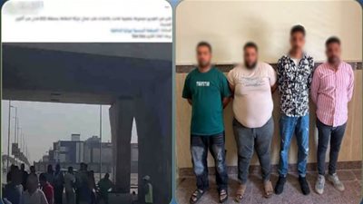 انتهت بالتصالح.. مشاجرة بين موظفي شركة نظافة وسائقين بأكتوبر