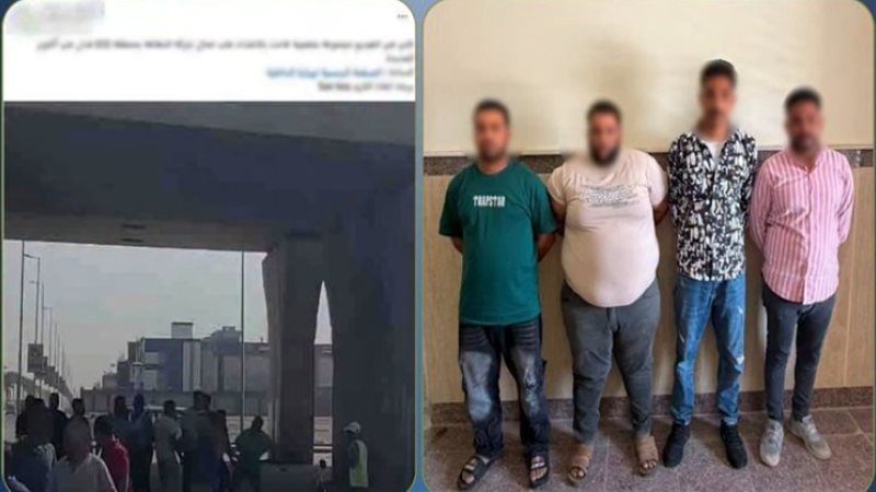 المتهمين والواقعة
