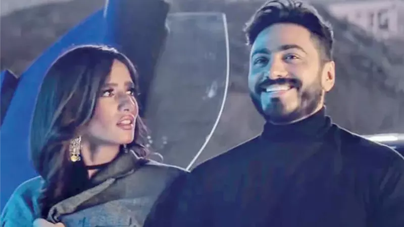 زينة وتامر حسني 